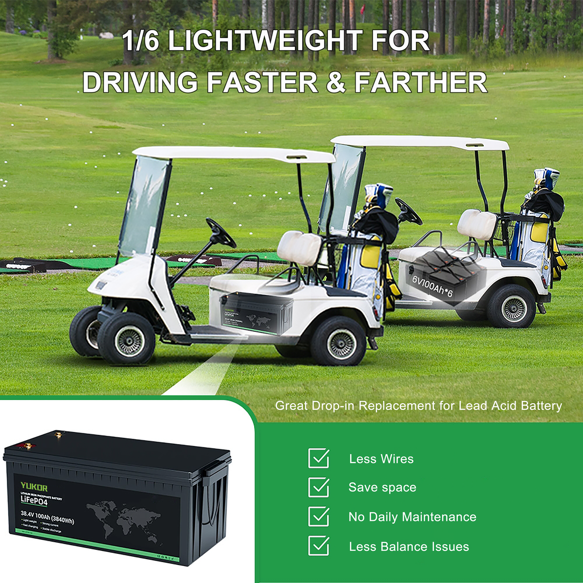 IMP‑LFP36 Series Lithium Iron Phosphate Battery Pack