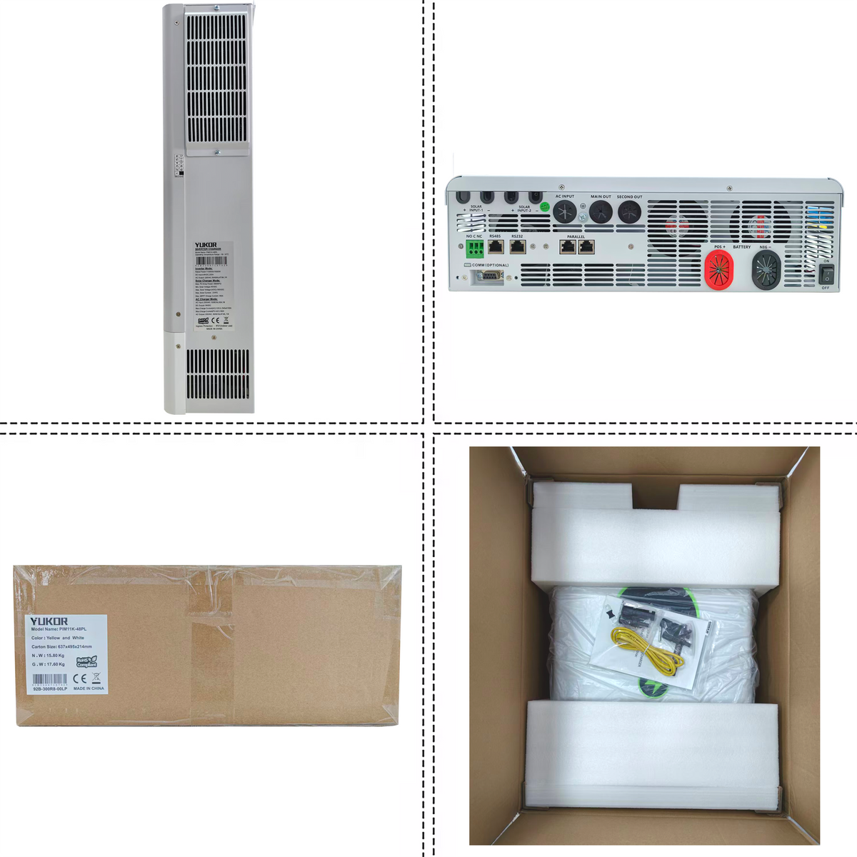 PIM Series Solar Inverter, 11KW (Parallel‑capable Model)