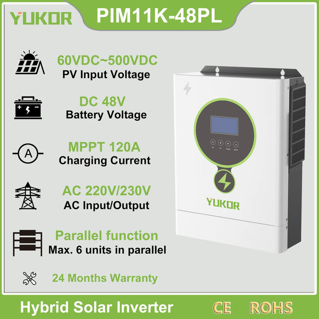 PIM11K-48PL Hybrid Solar Inverter